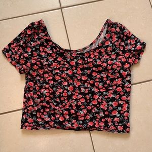 Floral Crop Top